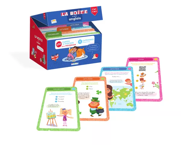 Produit La boîte à défis Anglais - CM1-CM2 Image
