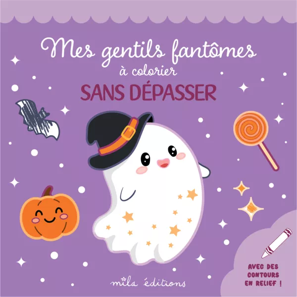 Produit Mes gentils fantômes à colorier sans dépasser Image