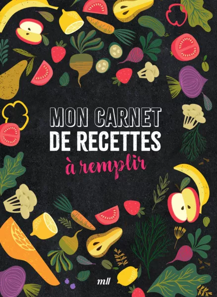Produit Mon carnet de recettes à remplir Image