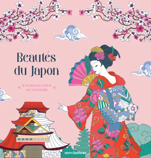 Produit Beautés du Japon - Coloriages pour me détendre Image