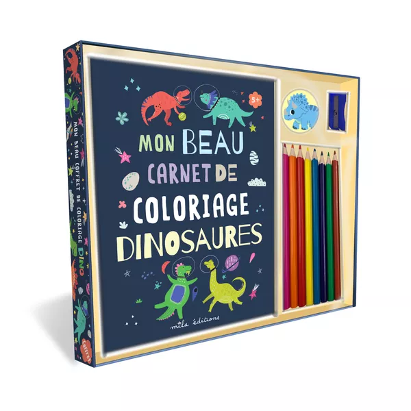 Produit Mon beau coffret de coloriage - Dinosaures Image