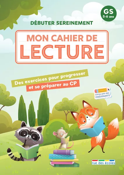 Produit Mon cahier de lecture, débuter sereinement - GS Image