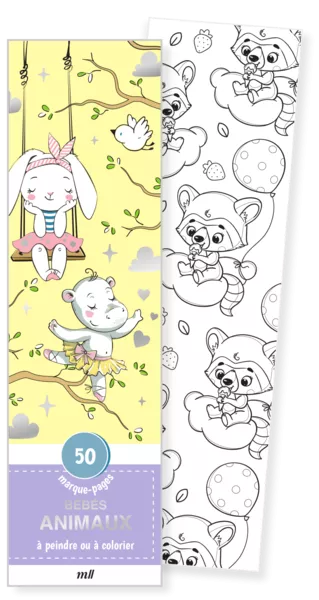 Produit Marque-pages - Bébés animaux Image
