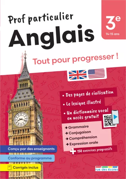 Produit Prof particulier - Anglais 3e Image