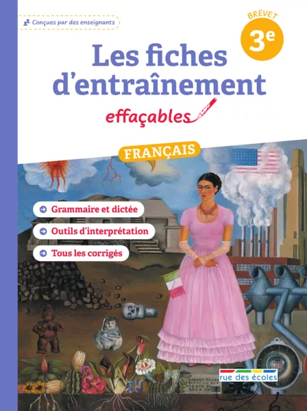Produit Les fiches d'entraînement effaçables - Français - Brevet 3e Image
