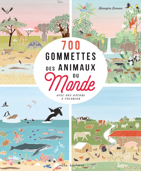 Produit 700 gommettes des animaux du monde Image