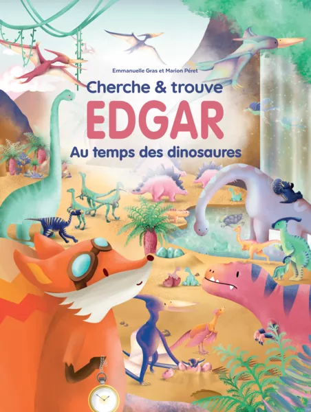 Produit Cherche & trouve Edgar, Au temps des dinosaures Image