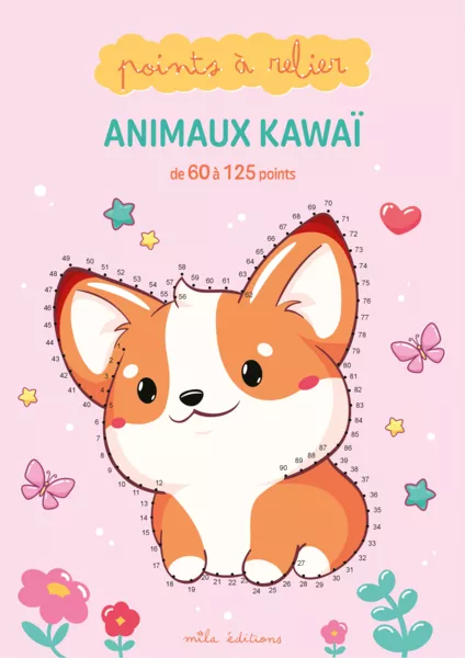 Produit Points à relier - Animaux kawaï Image