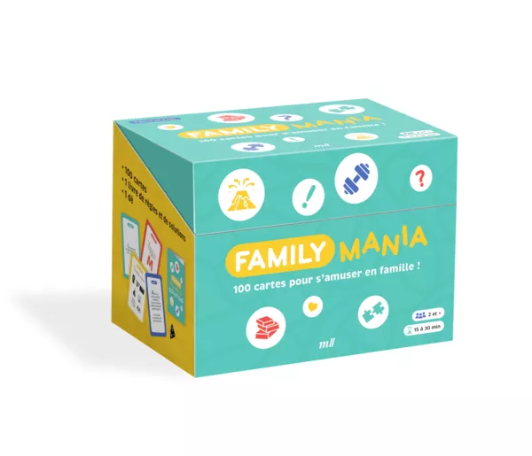 Produit FamilyMania - 100 cartes pour s'amuser en famille ! Image