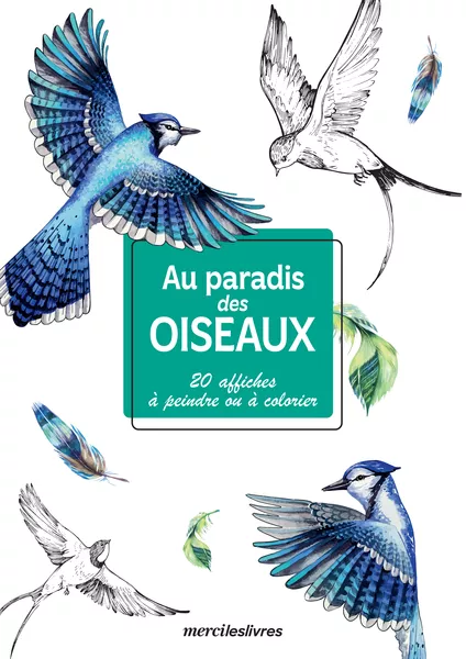 Produit Mes affiches créatives - Au paradis des oiseaux Image
