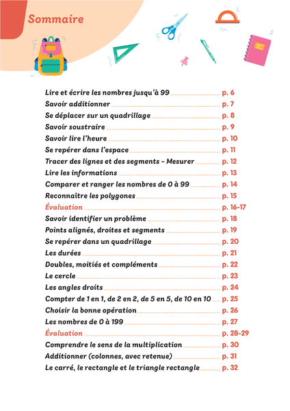 Mon prof à la maison - Maths CE1