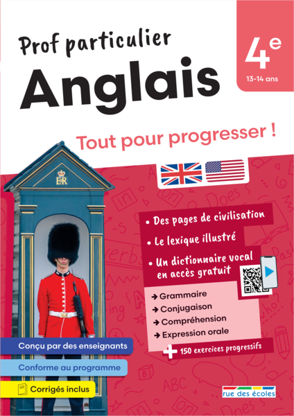 Prof particulier - Anglais 4e
