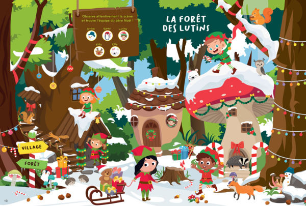 Cherche et trouve Noël