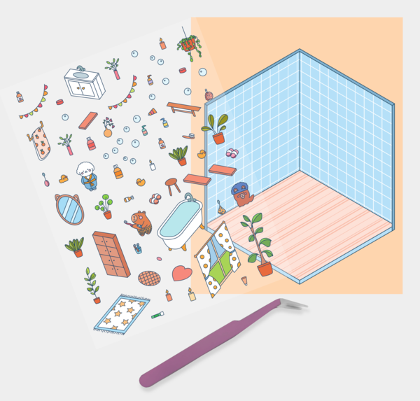 Stickers story - Kawaï Home