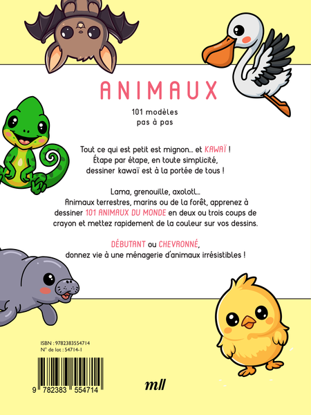 Dessiner kawaï - Animaux
