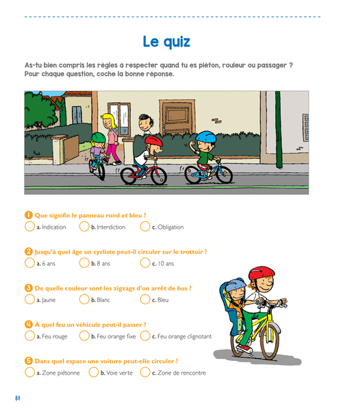 Mon gros cahier du Code de la route, 5-11 ans