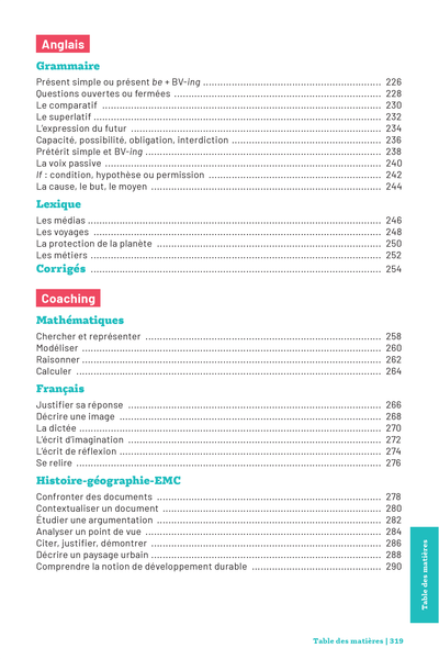 Savoirs fondamentaux 4e - Le tout-en-un pour réussir son année !