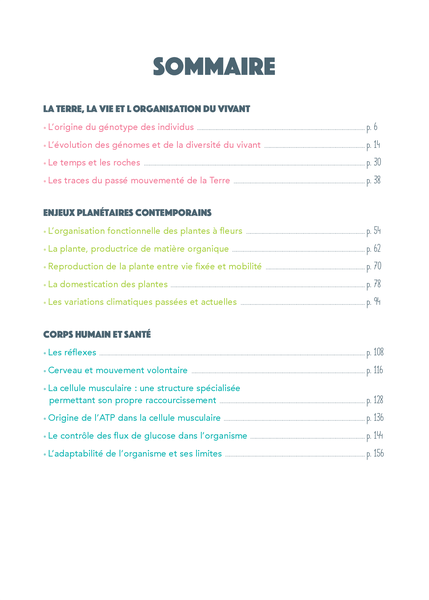 Bac assuré Spécialité SVT - Terminale