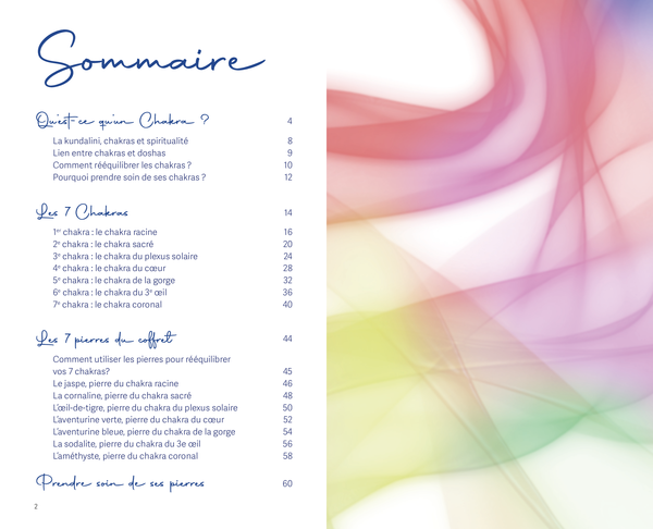 Harmoniser mes 7 chakras - Le bien-être par les pierres (coffret)