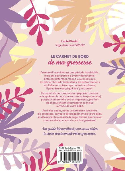 Le carnet de bord de ma grossesse