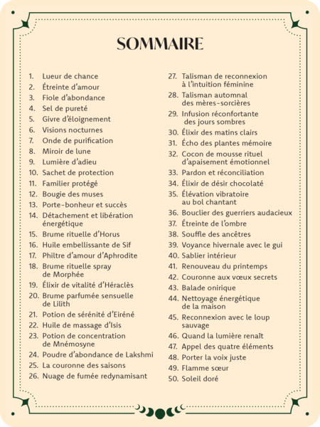 Coffret - Rituels de sorcières