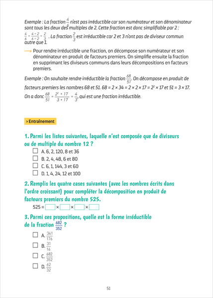 Annales Brevet - Maths - Sciences - 3e - 2027