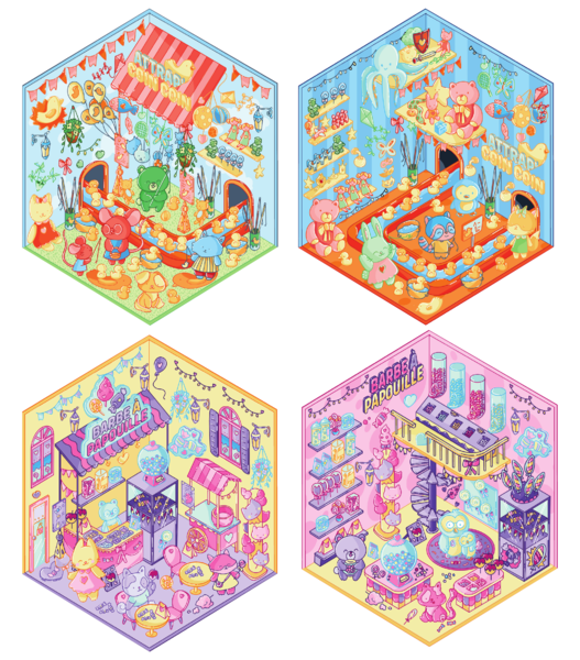 Stickers story - Fête foraine