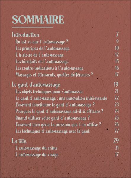 Coffret - Mon gant d'automassage