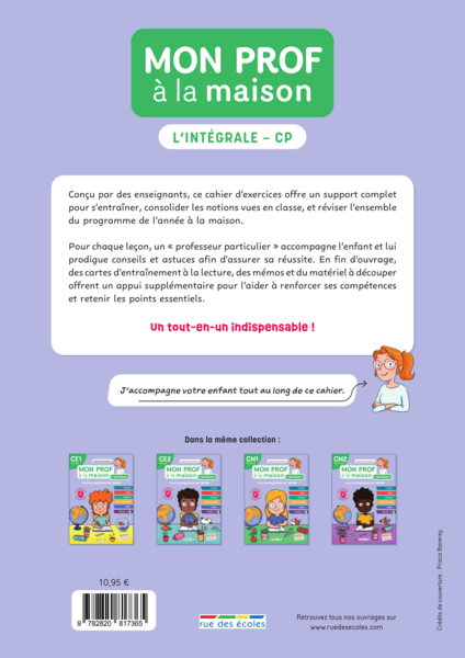 Mon prof à la maison - L'intégrale CP - Multimatières