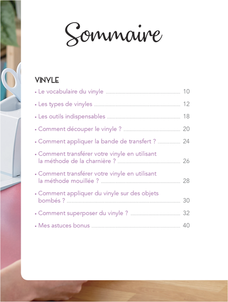 Les matériaux Cricut - La compilation