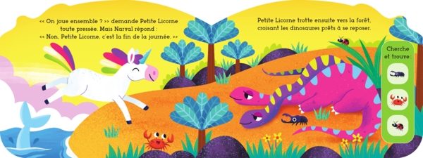 Au lit - Petite Licorne !