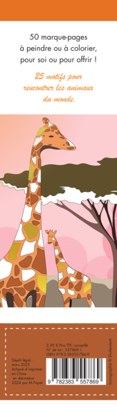 Marque-pages - Monde animal