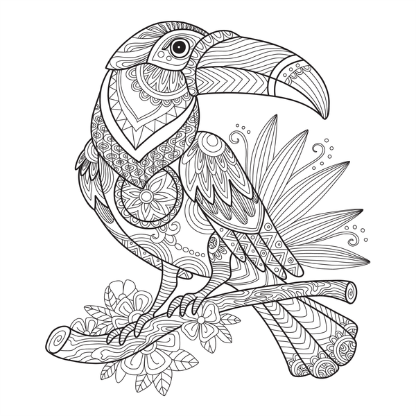 Coffret Coloriages - Animaux sauvages
