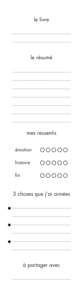 Marque-pages - Créatures merveilleuses