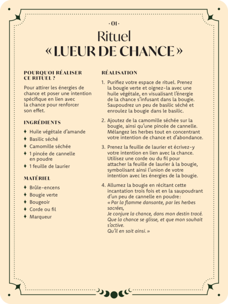 Coffret - Rituels de sorcières