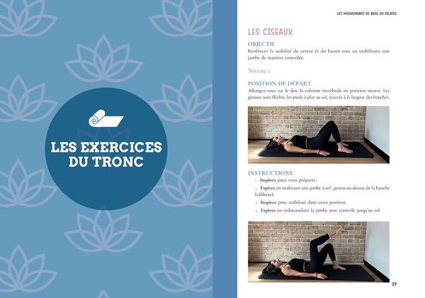 Le Petit Guide du pilates au mur