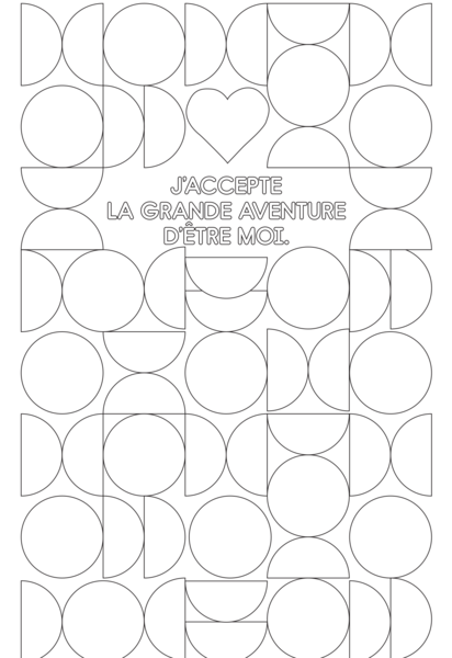 Mantras Zen - 20 cartes à colorier