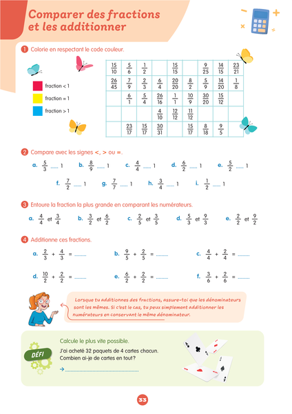 Mon prof à la maison - Maths CM1