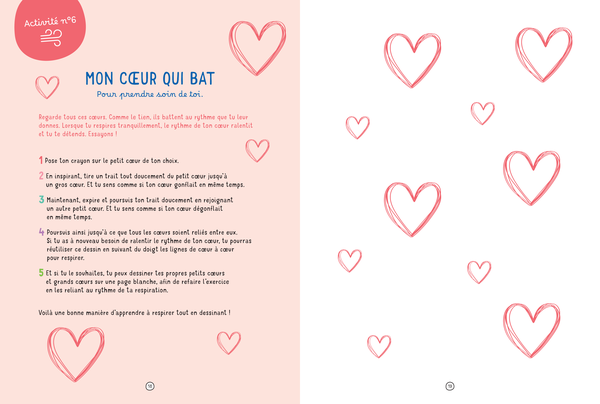 Mon cahier d'activités pour apaiser mes émotions