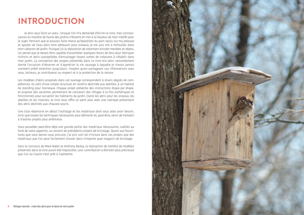 Refuges naturels - Créez des abris pour la faune de votre jardin