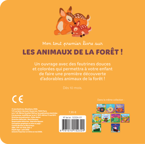 Les animaux de la forêt - Mes petits coucous