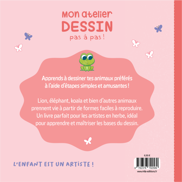 Mon atelier dessin - Gentils animaux