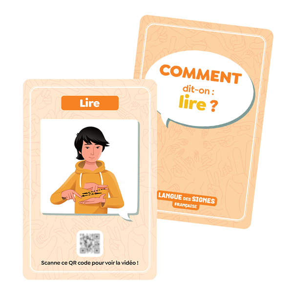 Langue des signes française : 50 cartes pour bien débuter