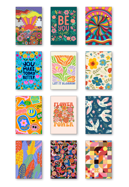 Feel good - 20 cartes à colorier