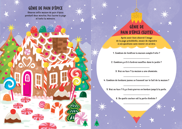 Mon super livre de jeux - Noël