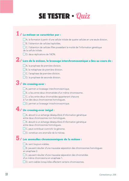 Bac assuré Spécialité SVT - Terminale