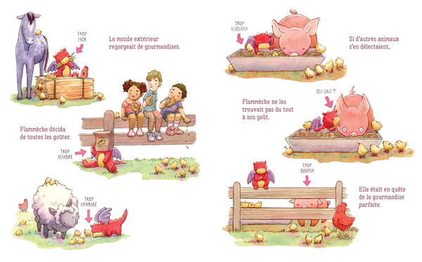 Les gourmandises de Flammèche