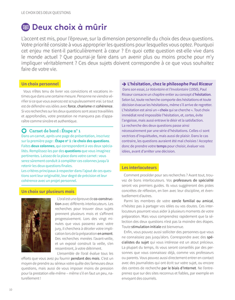 Se préparer au Grand oral du bac - Terminale