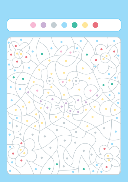 Mon bloc de coloriages magiques - Les couleurs