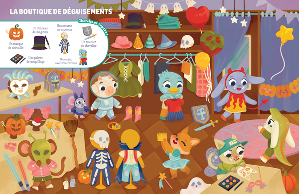 Mon tout premier cherche et trouve - La fête d'Halloween
